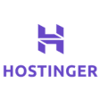 logo Hostinger outils que nous utilisons au quotidien pour nos clients pour l'hébergement de nos création de site web